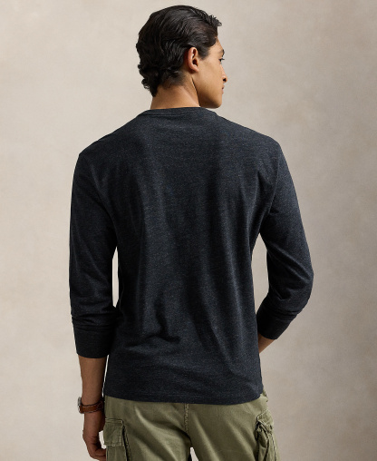 Polo Ralph Lauren Men's Classic-Fit T-Shirt - Black Heather