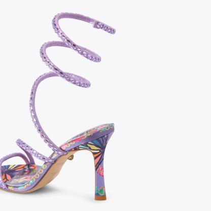 Kurt Geiger London Spiral Asymmetric Heel - Purple - view 4