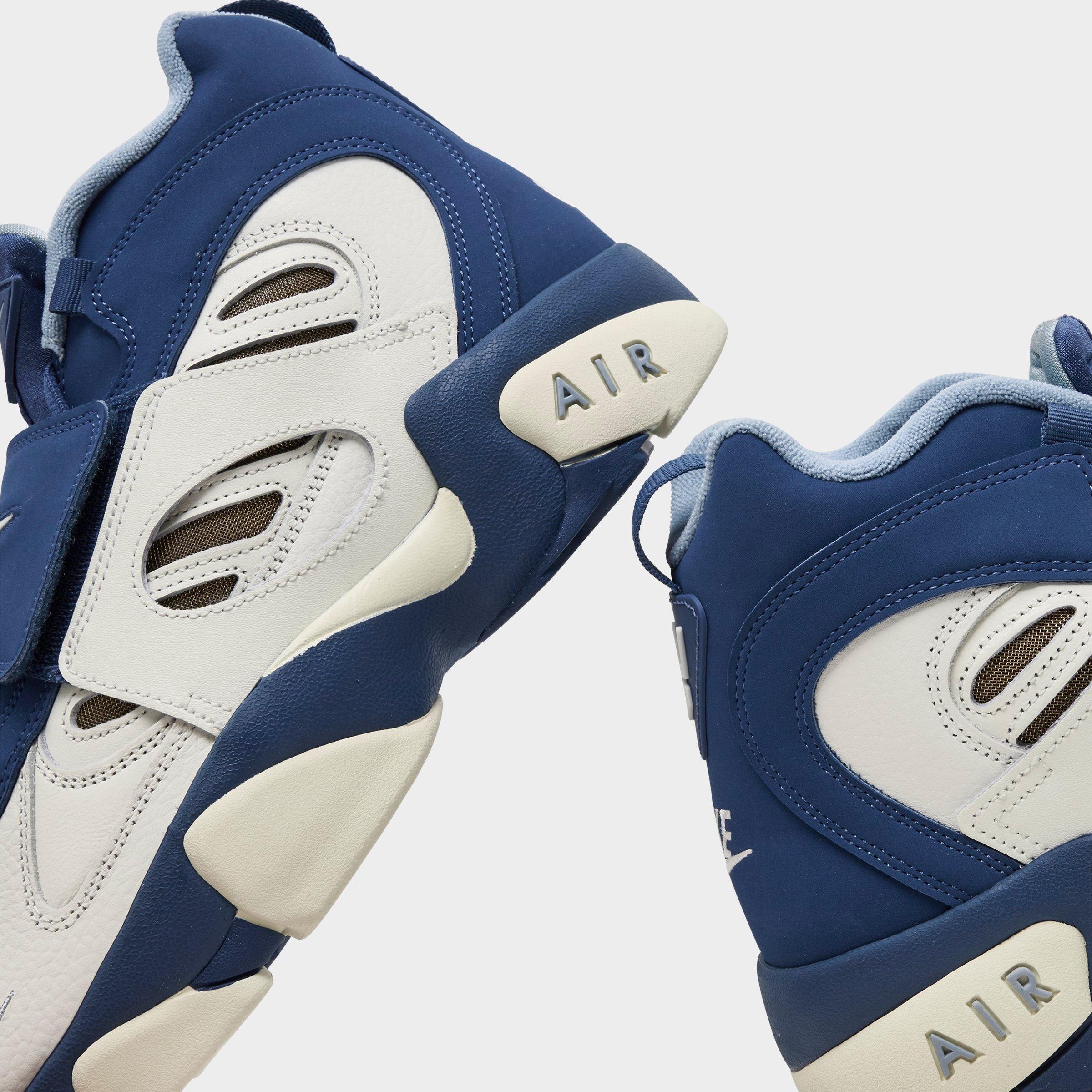 Men's Nithtke Air Diamond Turf 2 Casual Shoes - Sail/Mystic Navy/Blue Grey/Metallic Gold - Detail shot