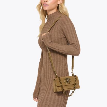 Kurt Geiger London Small Chelsea East West Bag - Tan - view 2