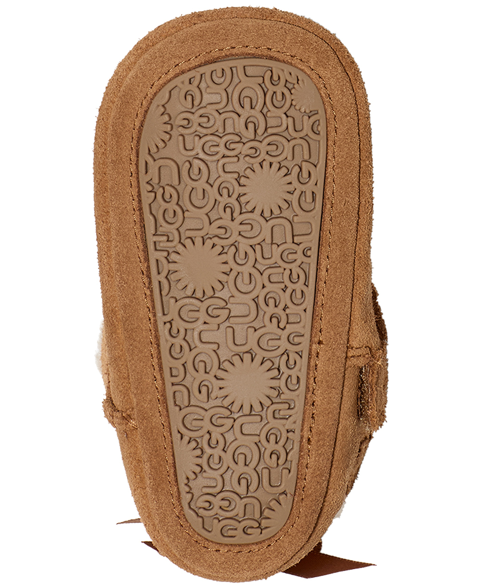 UGG® Baby Bailey Bow Booties - Chestnut