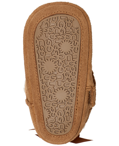 UGG® Baby Bailey Bow Booties - Chestnut