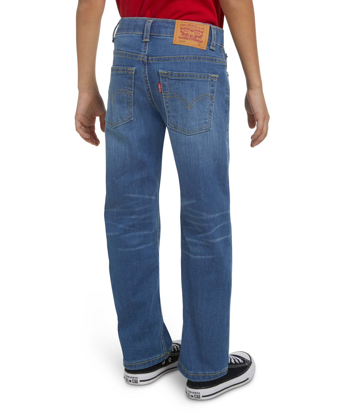 Levi's Boys' 4-7 514 Straight Stretch Performance Jeans - Blue