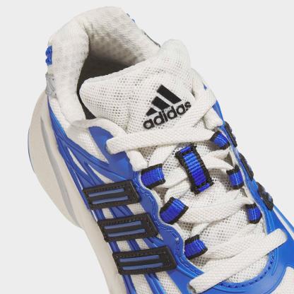 Little Kids' adidas Adistar XLG 2.0 Stretch Lace Casual Shoes - Hi-Res Blue/Core Black/Off White - Detail shot