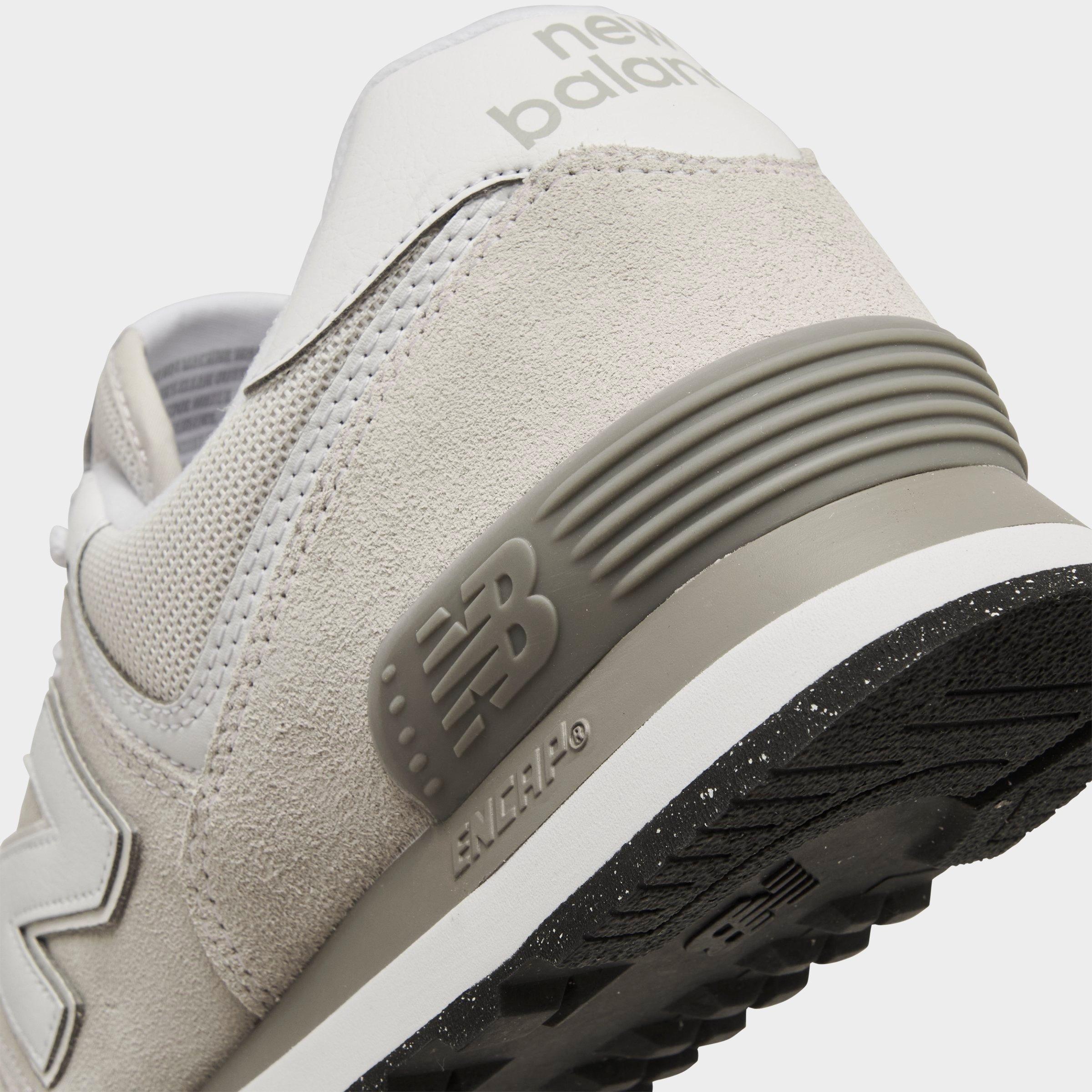 Men's New Balance 574 Core Casual Shoes - Nimbus Cloud/White - view 3