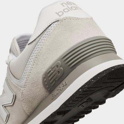 Men's New Balance 574 Core Casual Shoes - Nimbus Cloud/White - view 3