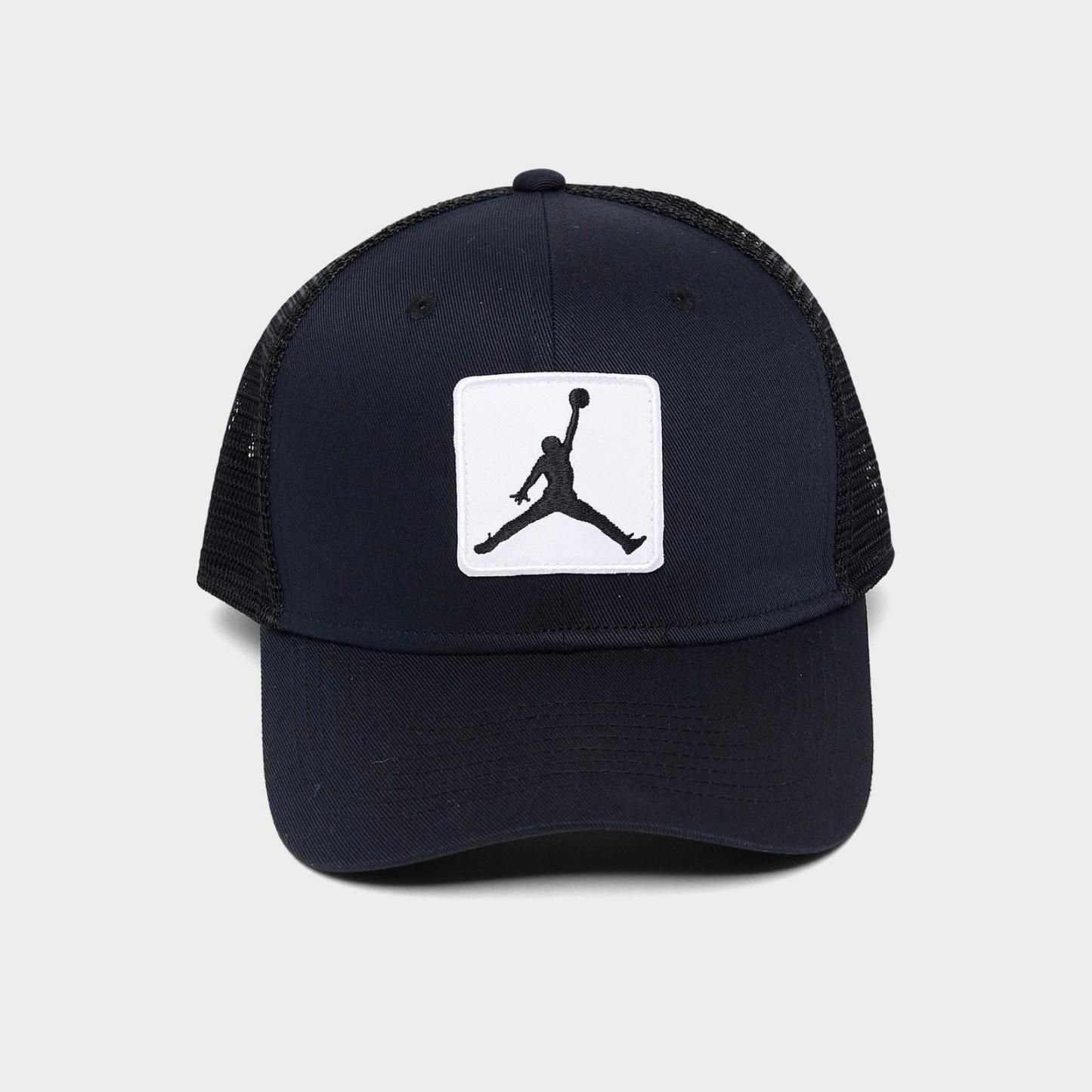 Jordan Rise Trucker Hat - Black/White - view 6