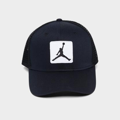 Jordan Rise Trucker Hat - Black/White - view 6
