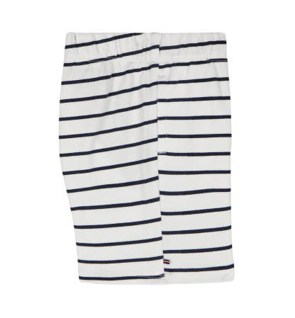 Tommy Hilfiger Baby Boys' Striped French Terry T-Shirt and Shorts, 2-Piece Set - White