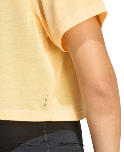 adidas Women's Train Essentials Boxy Workout T-Shirt - Semi Ice Tangerine