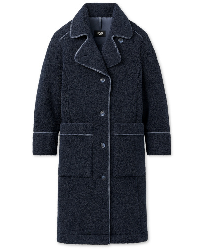 UGG Women's Sema Fluff Coat - Eve Blue