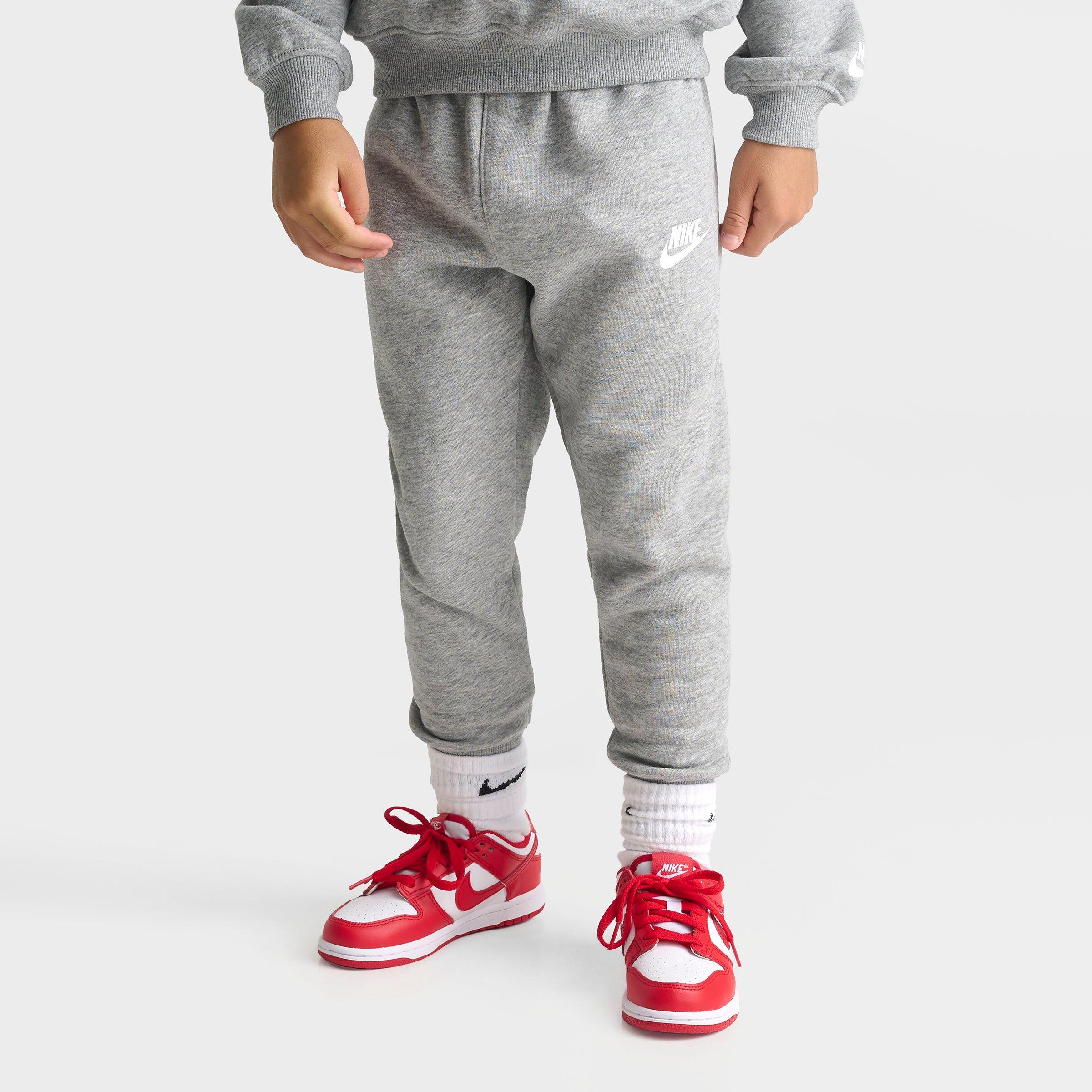 Little Kids' Nithtke Chenille Crewneck Sweatshirt and Jogger Pants Set - Dark Grey Heather