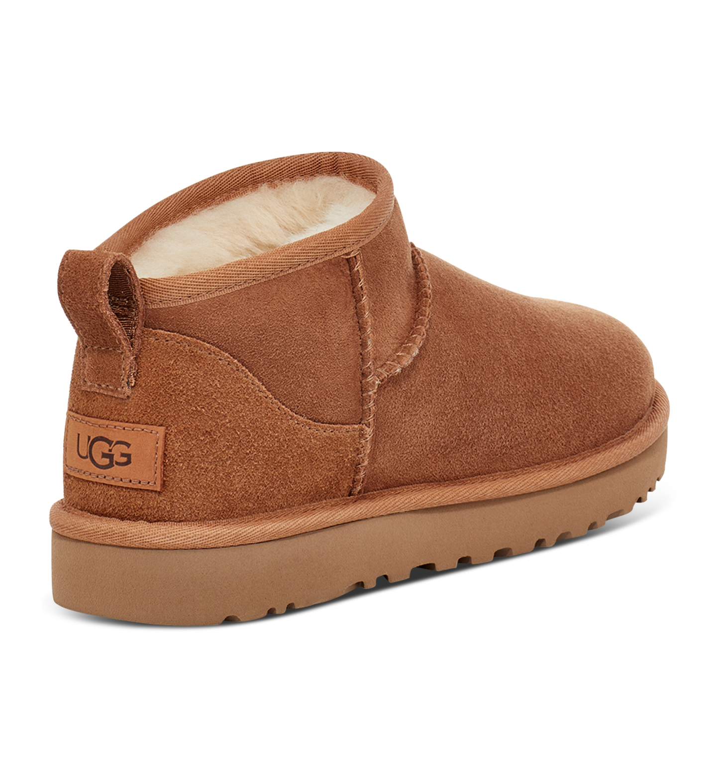 UGG® Women's Classic Ultra Mini Pull-On Booties - Chestnut