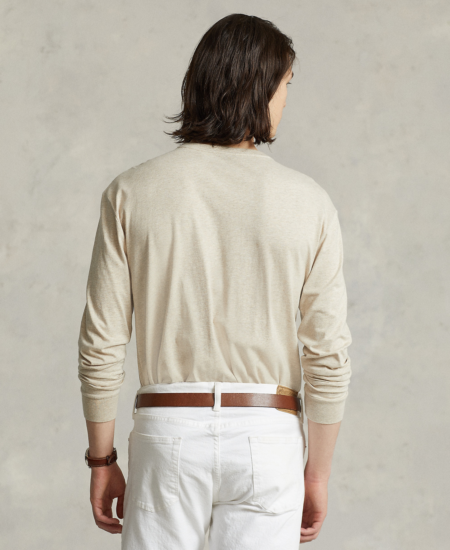 Polo Ralph Lauren Men's Classic-Fit T-Shirt - Expedition Dune Heather