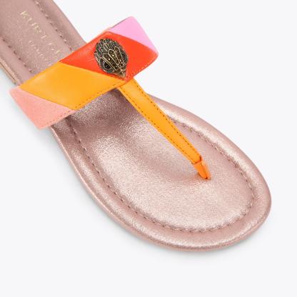 Kurt Geiger London Kensington T-bar Sandal - Pink - view 5