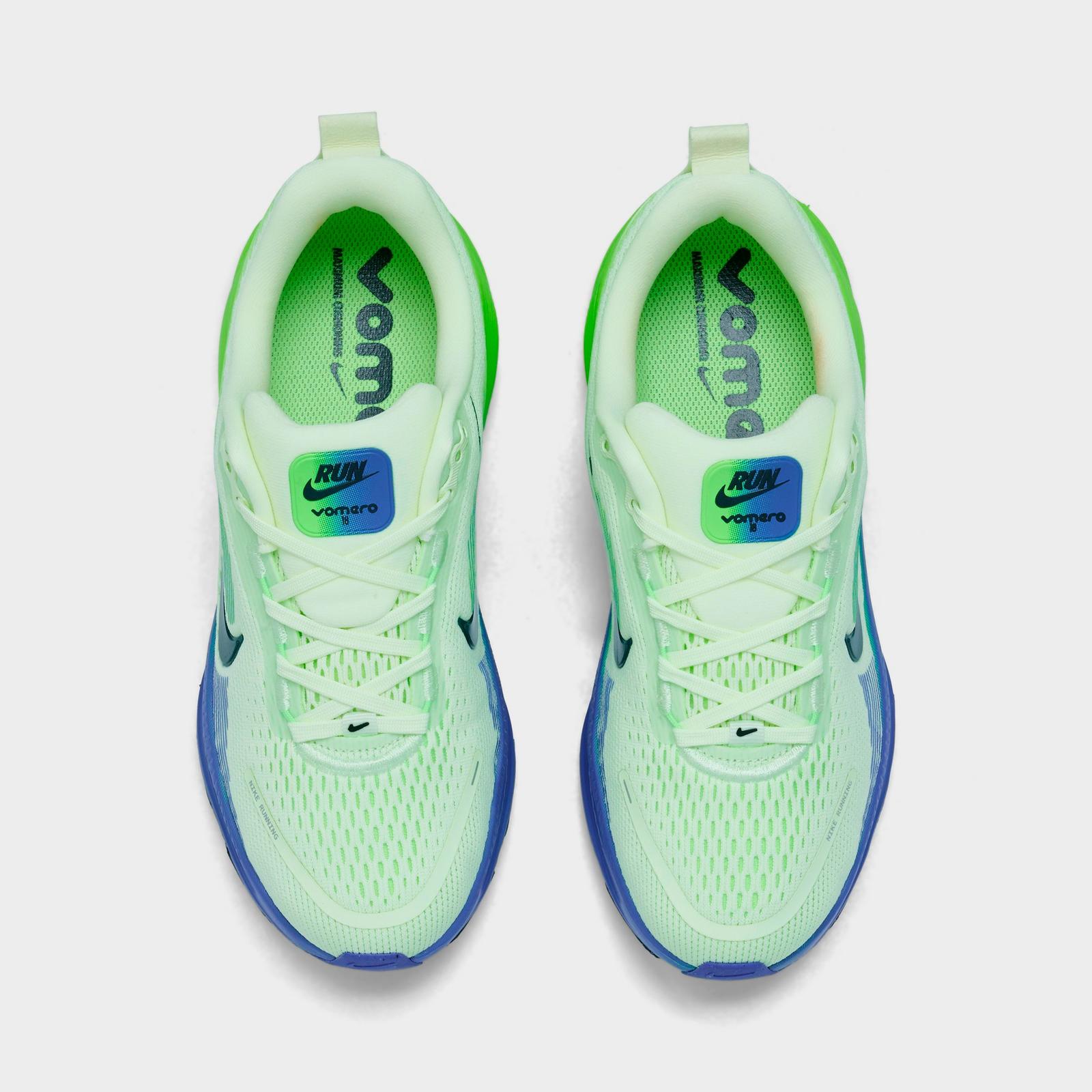 Big Kids' Nike Vomero 18 Running Shoes - Volt Tint/Volt Tint/Sapphire/Black Spruce