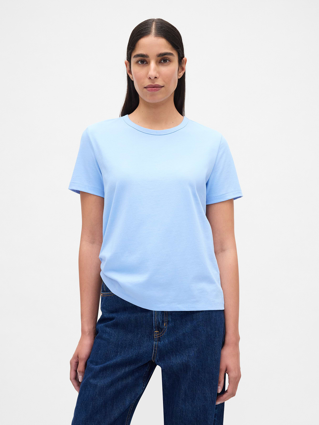 Organic Cotton VintageSoft T-Shirt - Wind blue