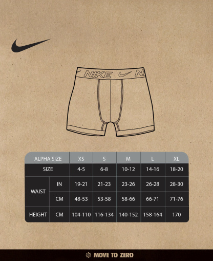 Nike Big Boys 3 PK. Essential Dri-FIT Boxer Briefs - Black