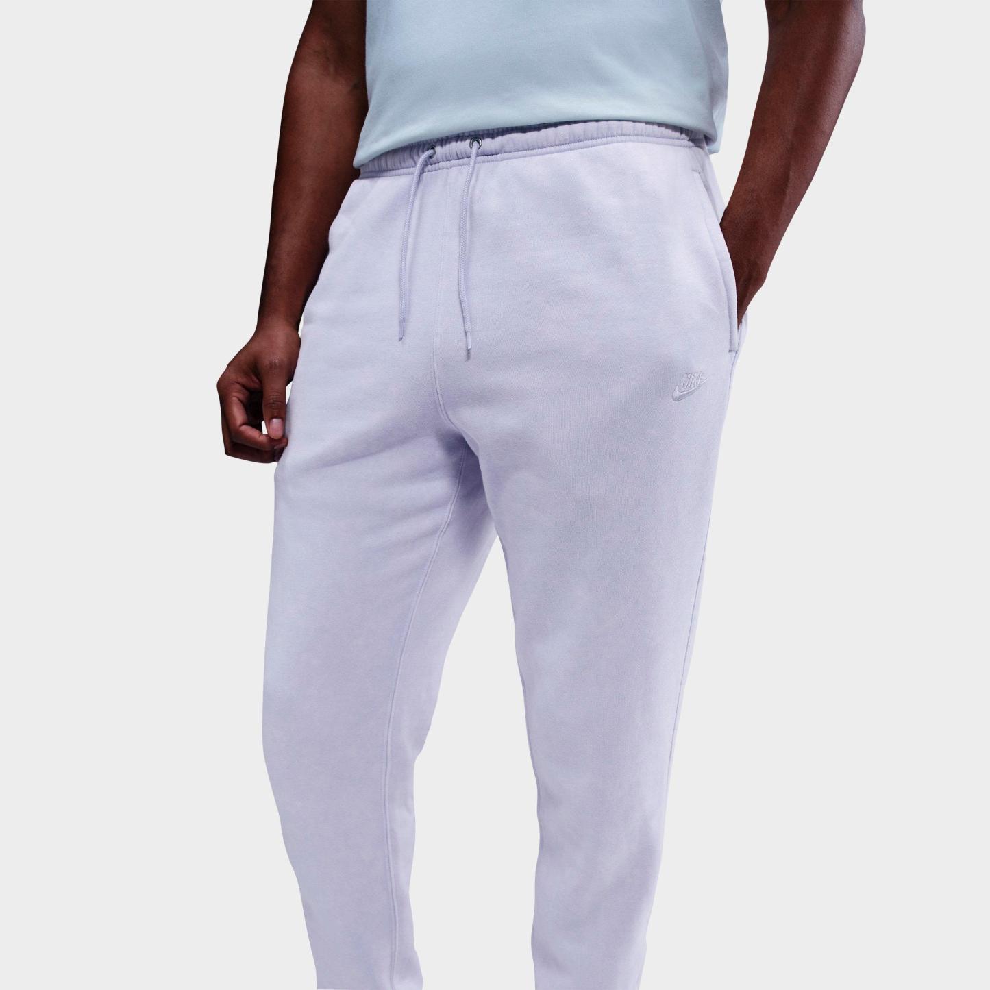 Men's Nithtke Sportswear Club Washed Cuffed Fleece Pants - Ghost