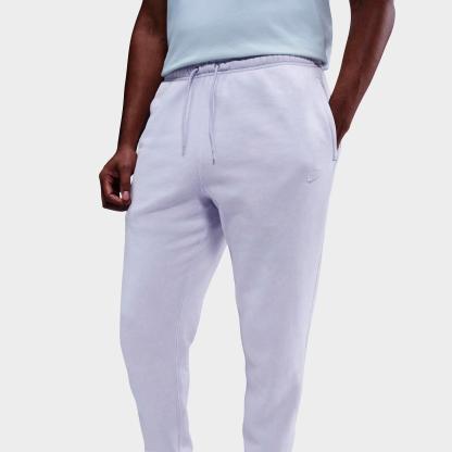 Men's Nithtke Sportswear Club Washed Cuffed Fleece Pants - Ghost