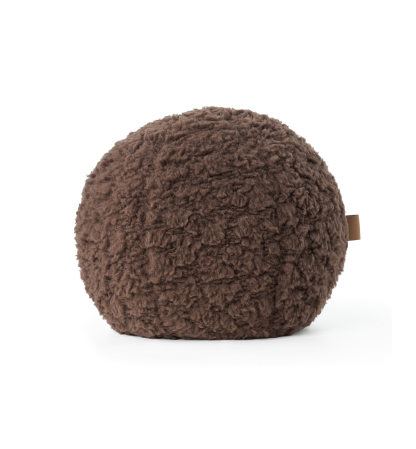 UGG® Shira Round Puff Pillow, 14" x 14" - Allspice