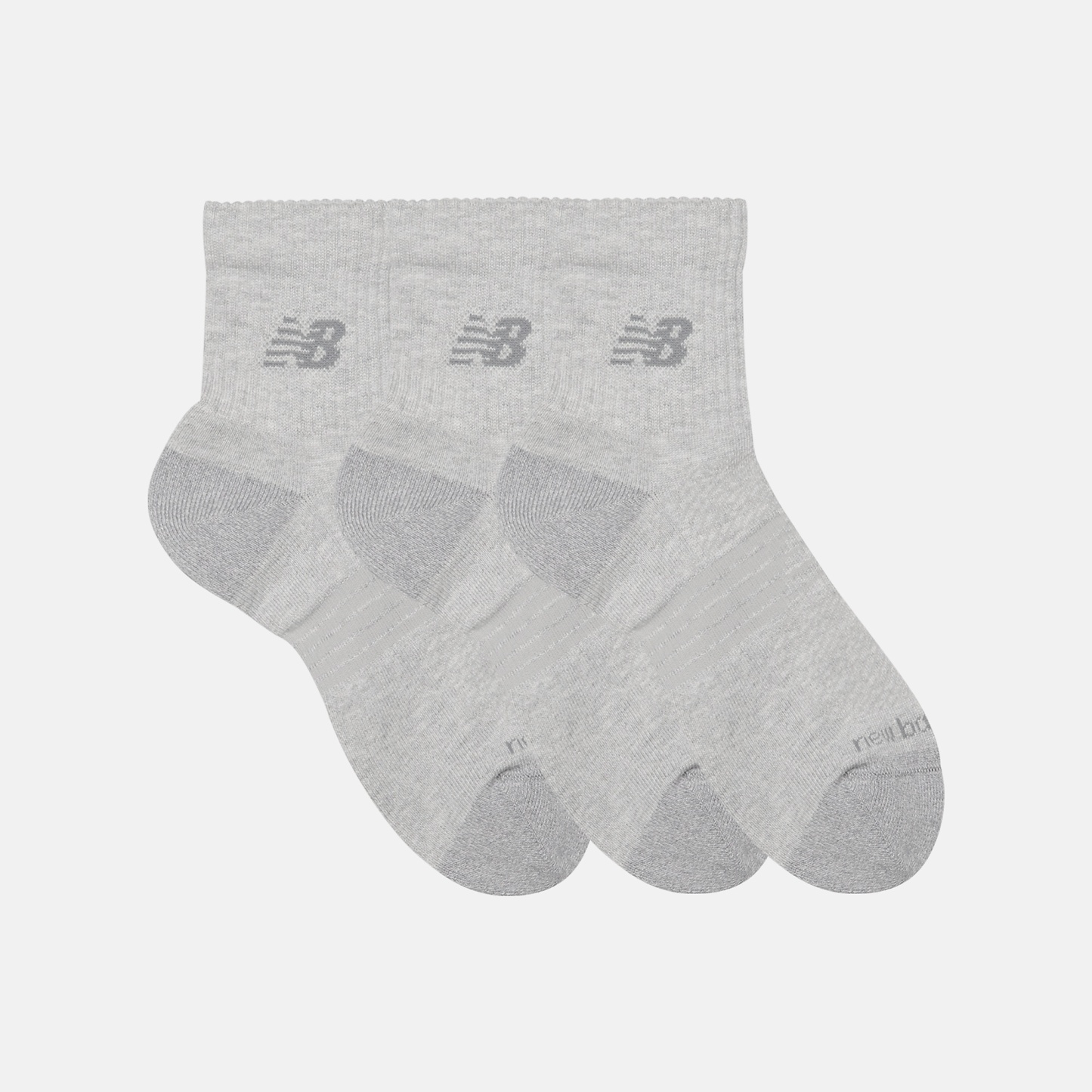 New Balance Active QTR Socks 3 Pack, LAS35204AGT
