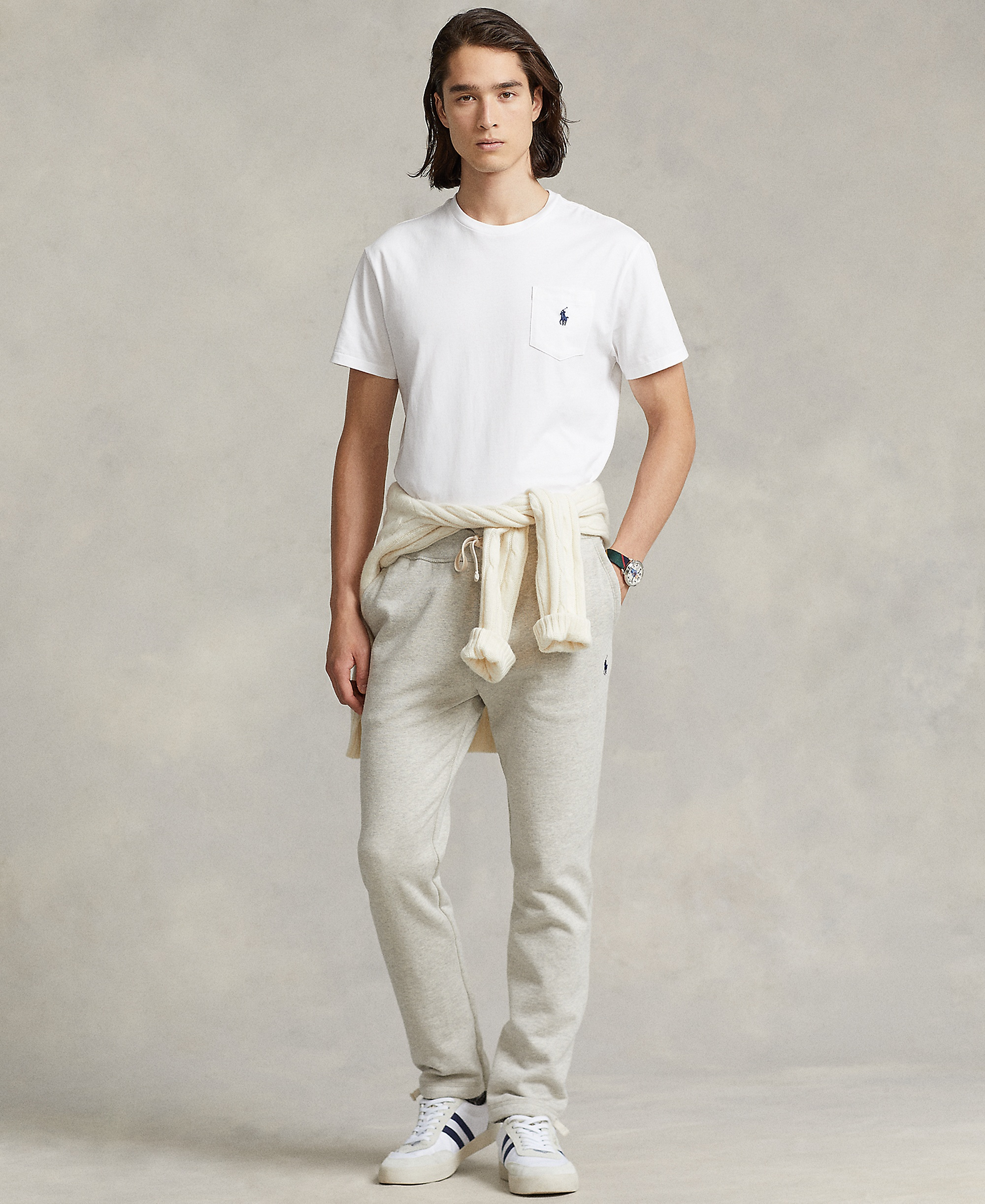 Polo Ralph Lauren Men's Signature Fleece Sweatpant - Light Sport Heather
