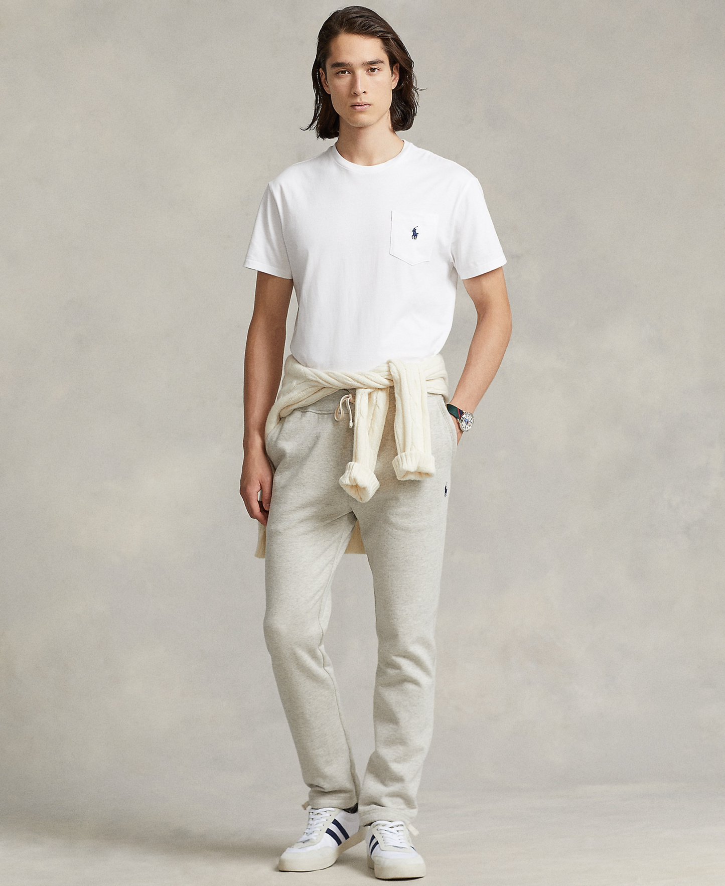Polo Ralph Lauren Men's Signature Fleece Sweatpant - Light Sport Heather