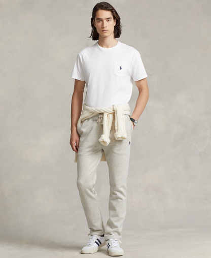 Polo Ralph Lauren Men's Signature Fleece Sweatpant - Light Sport Heather