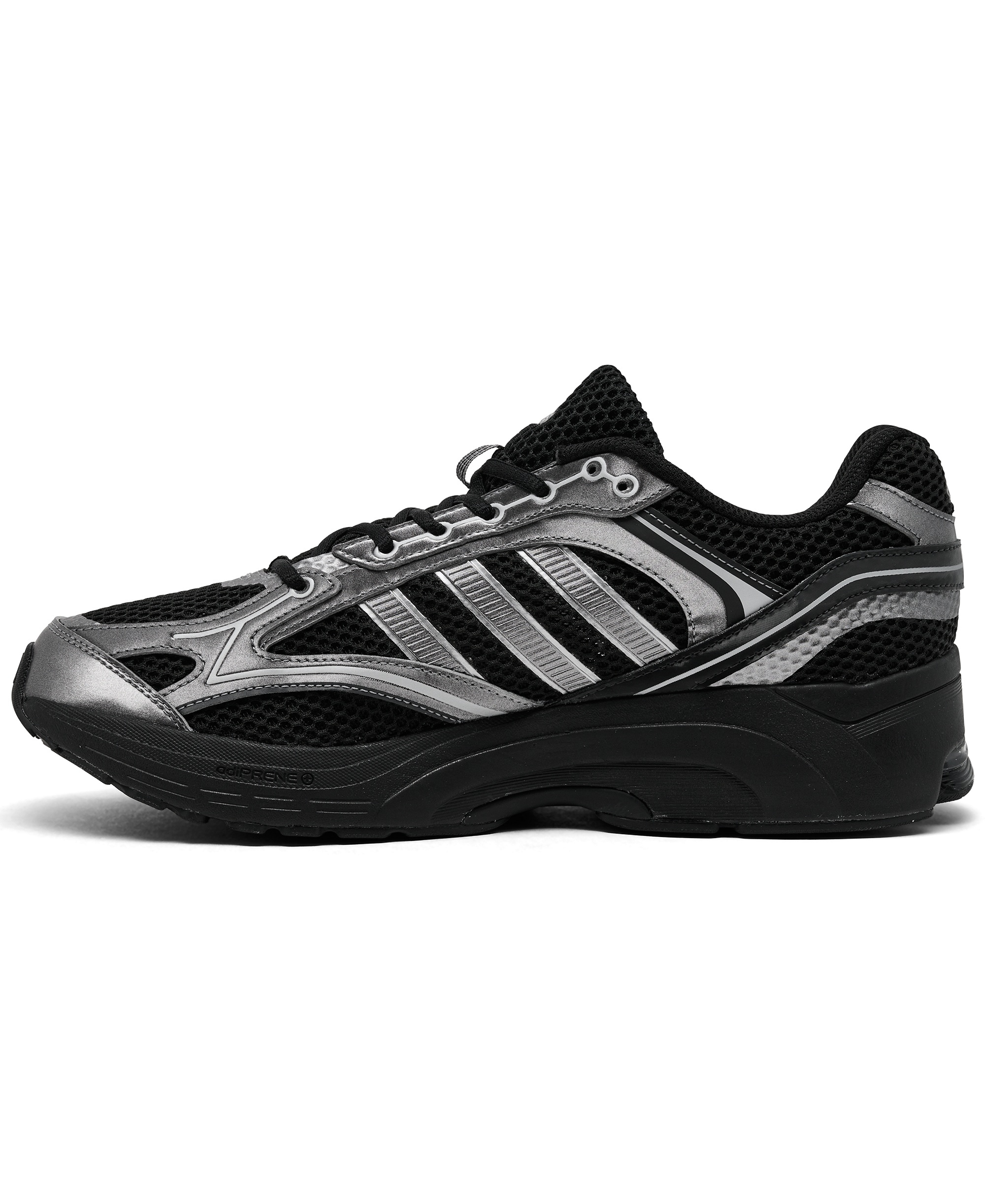 adidas Men's Spiritain 2000 Sneakers from Finish Line - Black, Iron Metallic