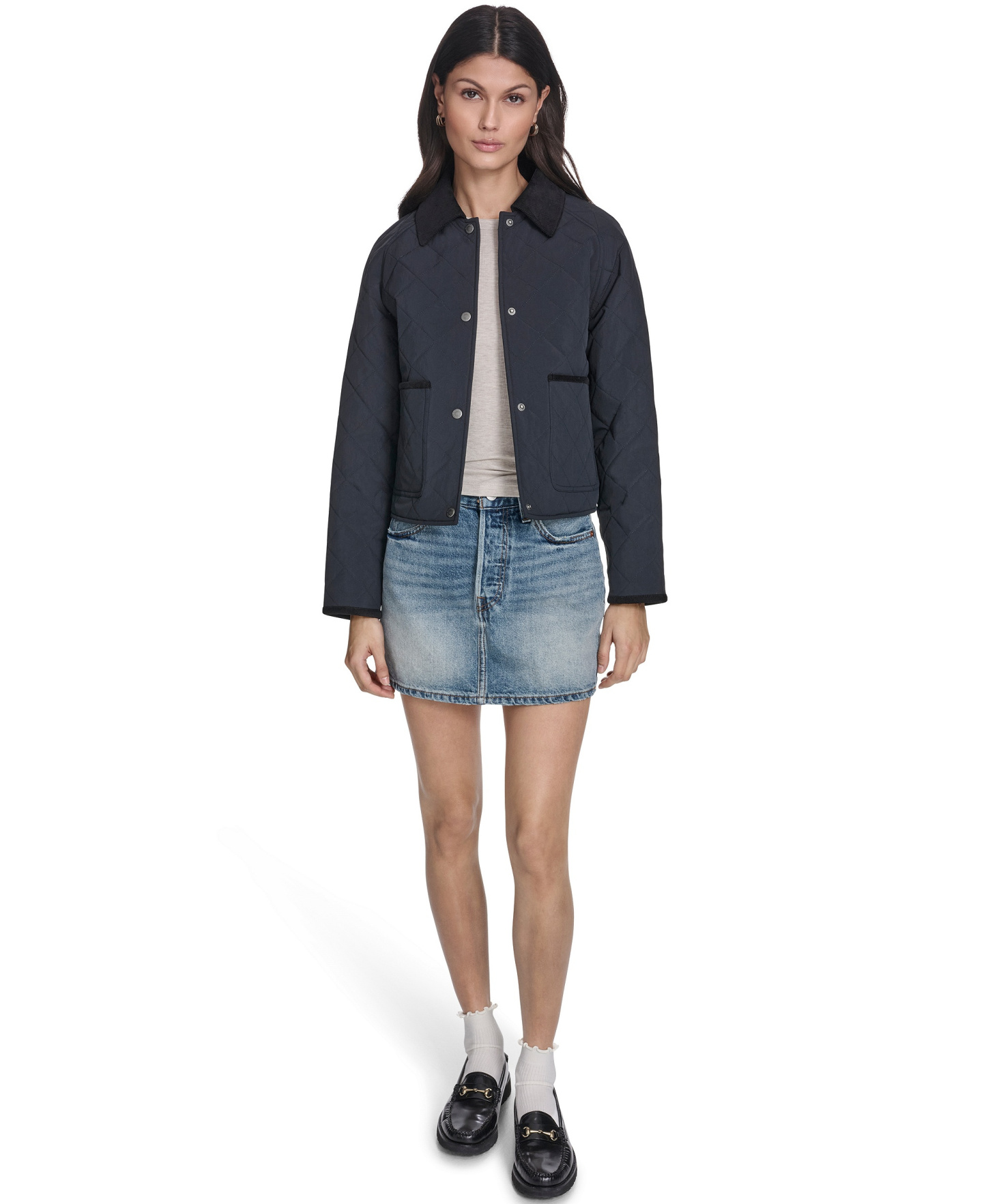 Levi's Women's Diamond Quilted Jacket - Black
