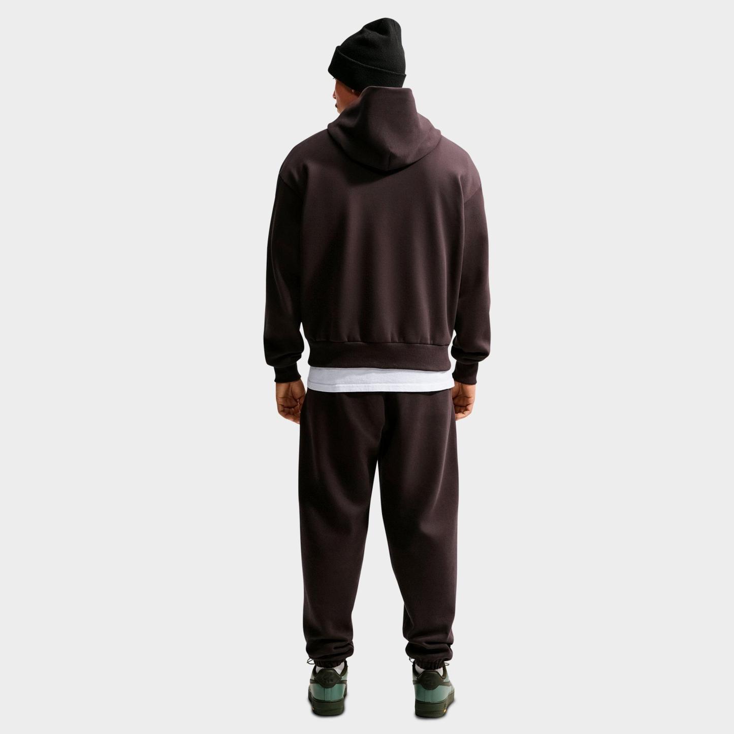 Men's Nithtke Solo Swoosh Pullover Hoodie - Velvet Brown/Sail