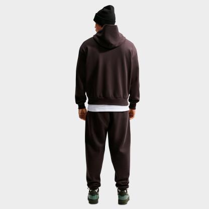Men's Nithtke Solo Swoosh Pullover Hoodie - Velvet Brown/Sail