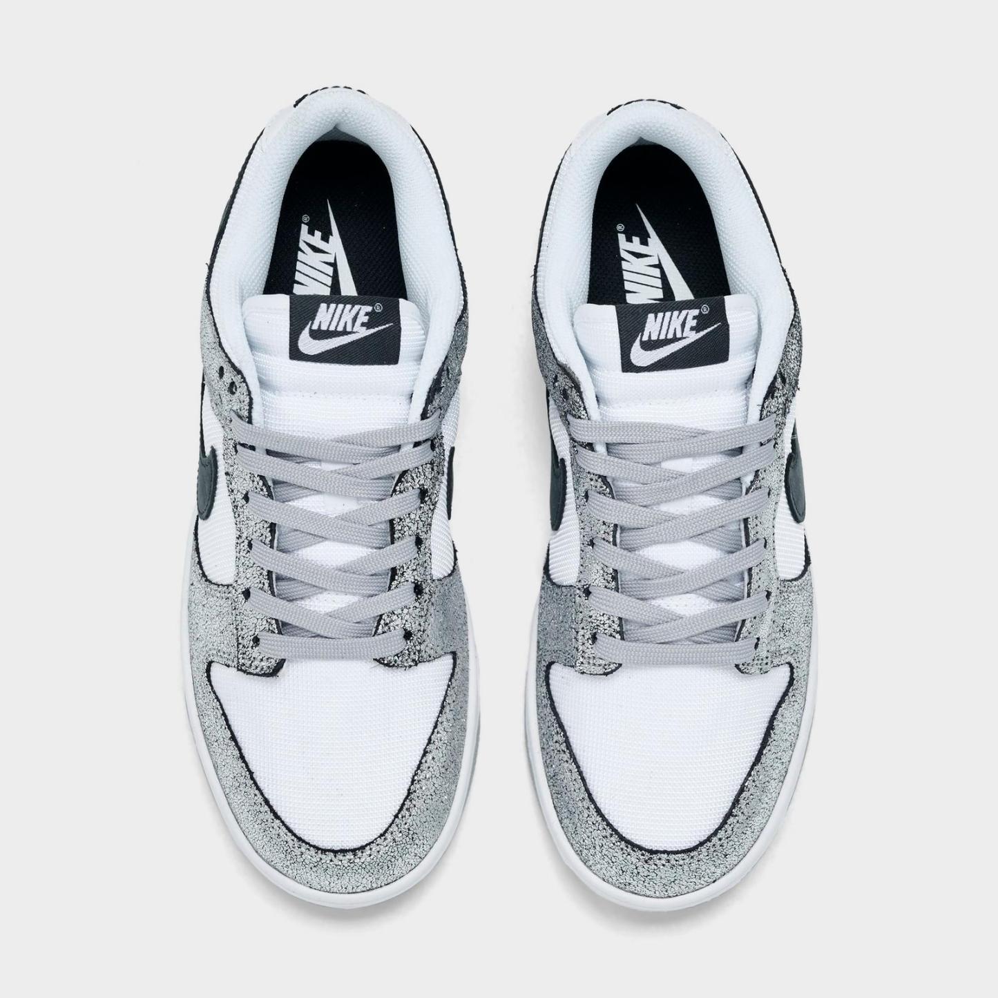 Women's Nike Dunk Low SE Casual Shoes - Metallic Silver/Off Noir/White/Silver