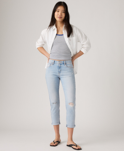 Levi's Women's Relaxed Boyfriend Tapered Leg Jeans - Special Moments