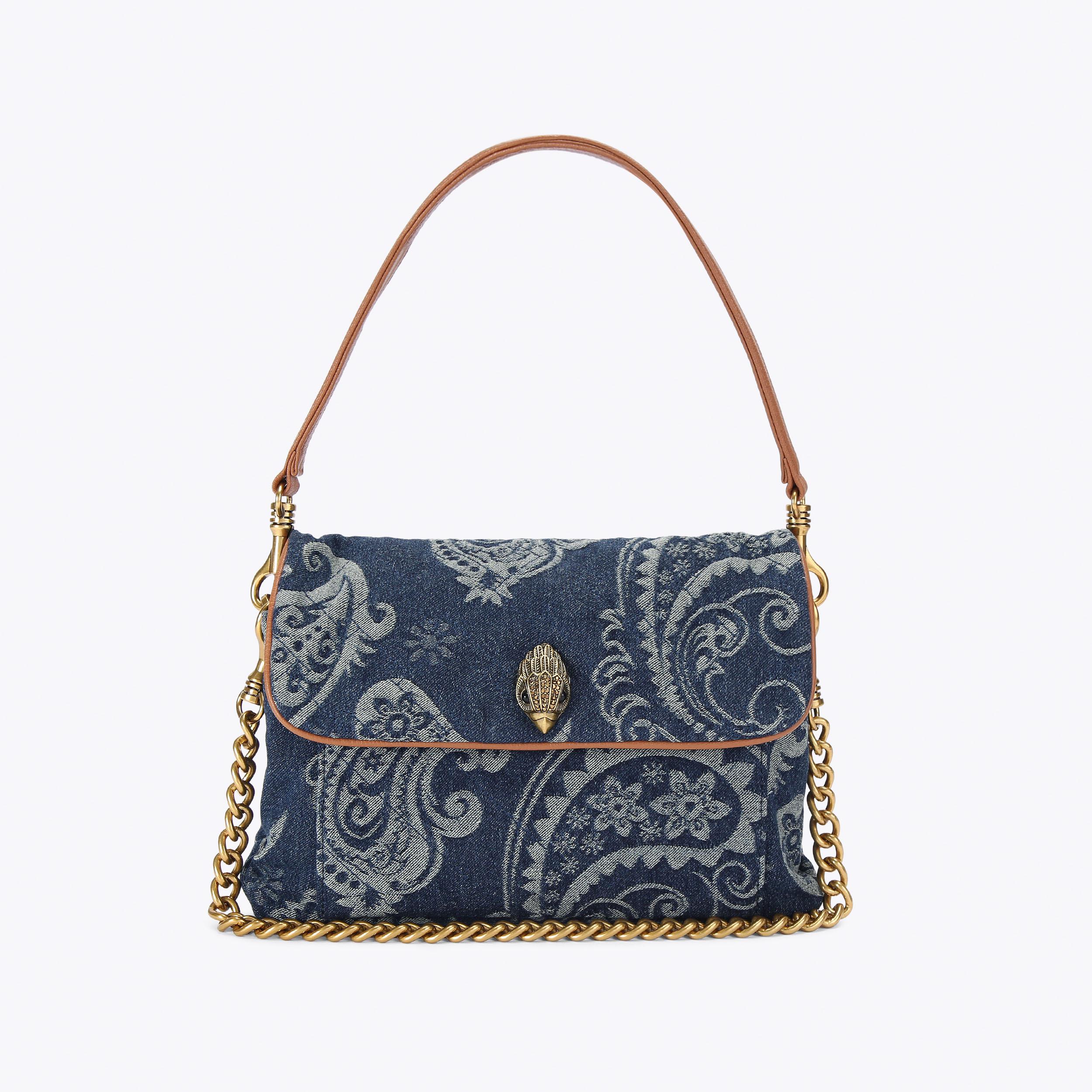 Kurt Geiger London Celia Shoulder Bag - Blue