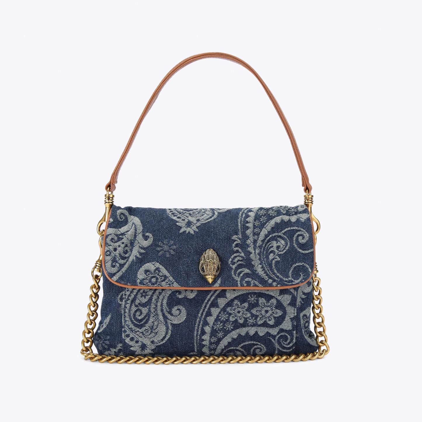 Kurt Geiger London Celia Shoulder Bag - Blue