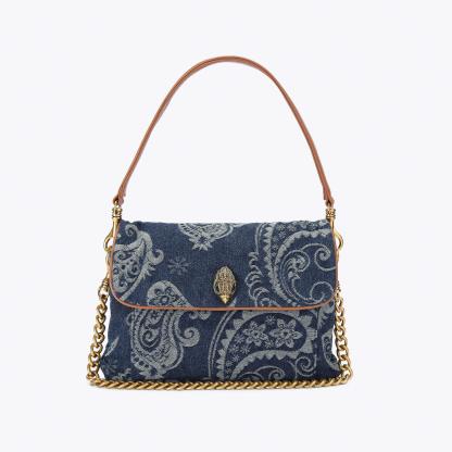 Kurt Geiger London Celia Shoulder Bag - Blue