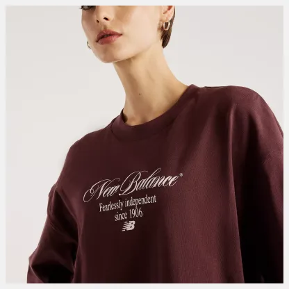 New Balance Pressed Flowers Memories Oversized T-Shirt, WT6289QPYLR