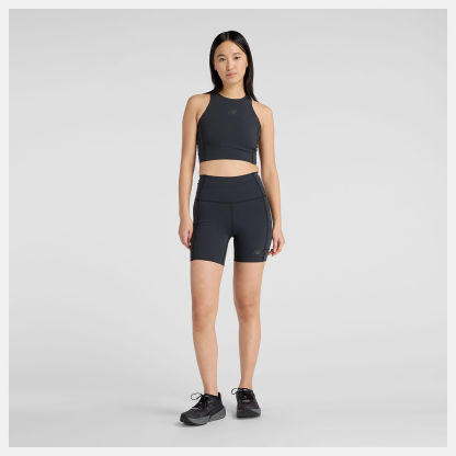 New Balance RC Elite Storage Crop Tank, WT61P7F8BK