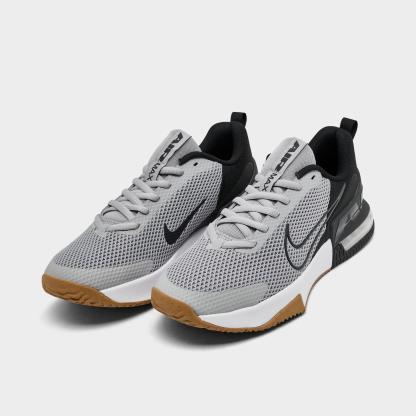 Men's Nithtke Air Max Alpha Trainer 6 Training Shoes - Part 3 - Light Smoke Grey/Black/Gum Medium Brown/Anthracite - Both shoes facing left