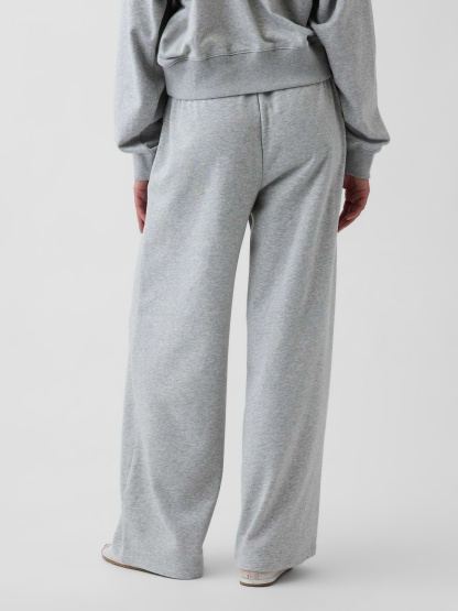 Mid Rise VintageSoft Terry Loose Sweatpants - Heather grey