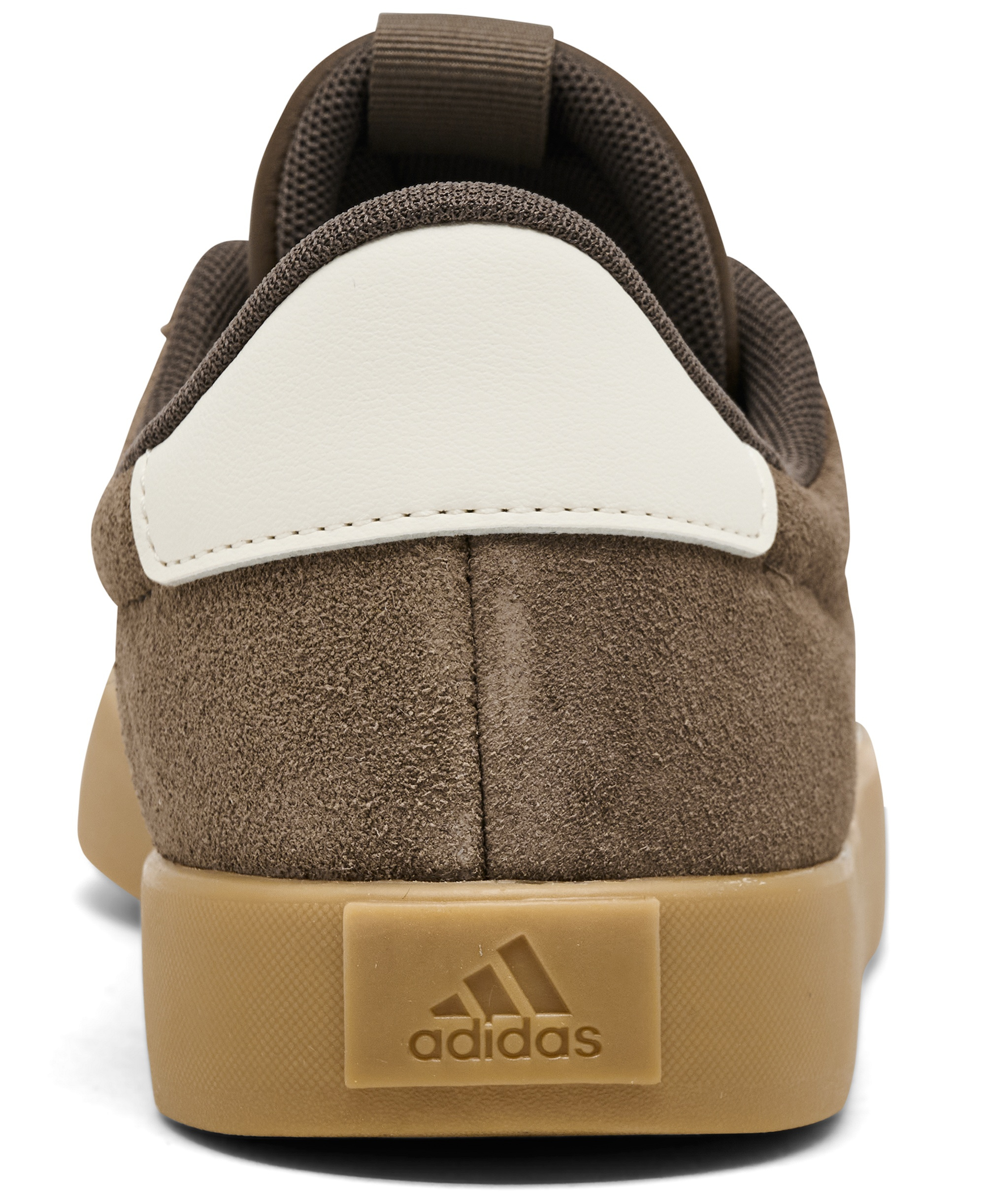 adidas Women's VL Court 3.0 Casual Sneakers from Finish Line - Earth, White, Gum