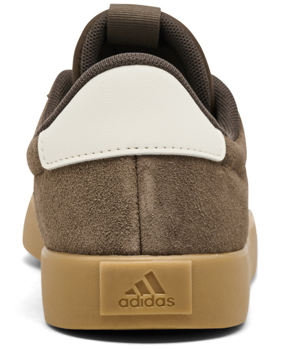 adidas Women's VL Court 3.0 Casual Sneakers from Finish Line - Earth, White, Gum