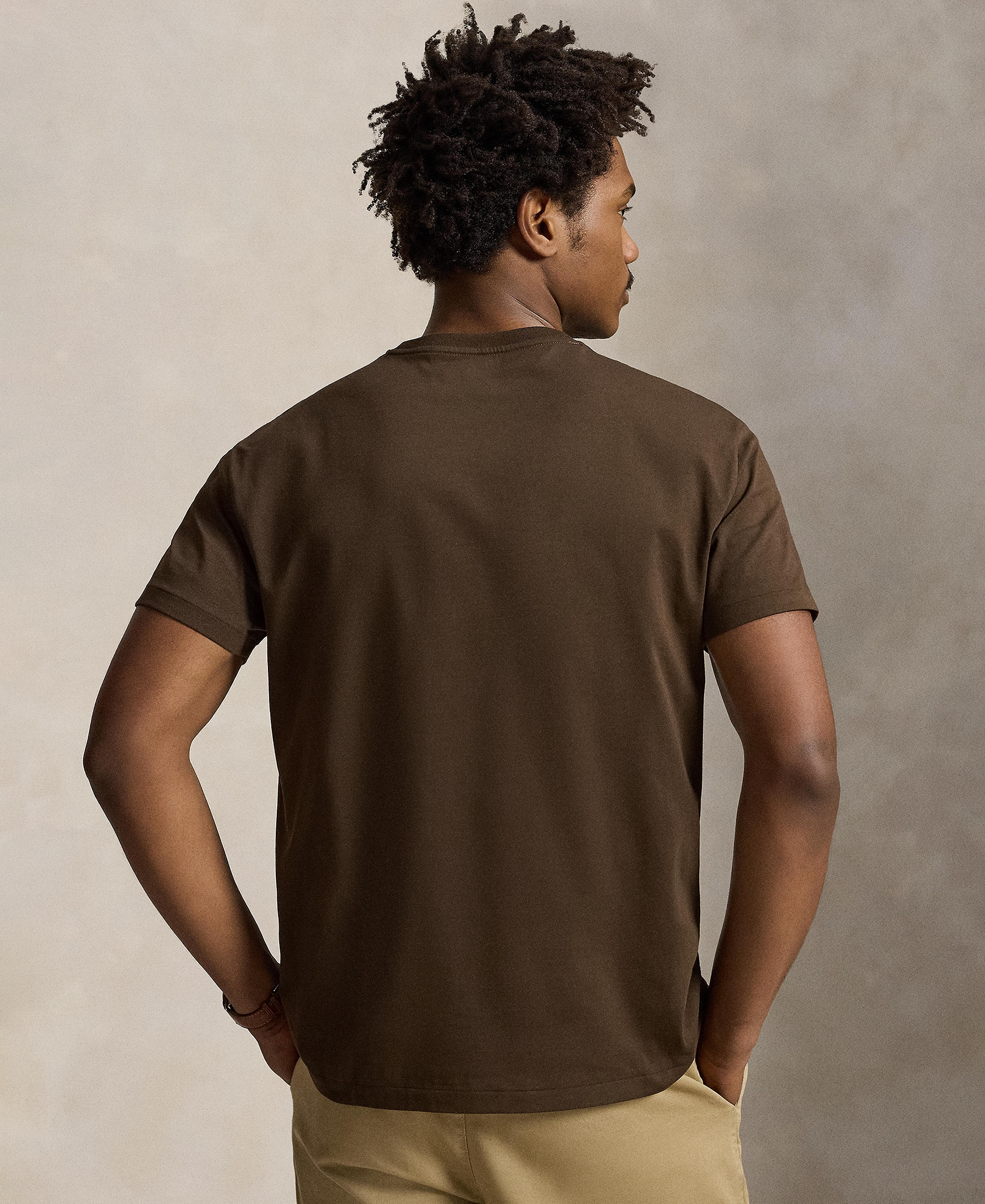 Polo Ralph Lauren Men's Crewneck T-Shirt - Nutmug Brown