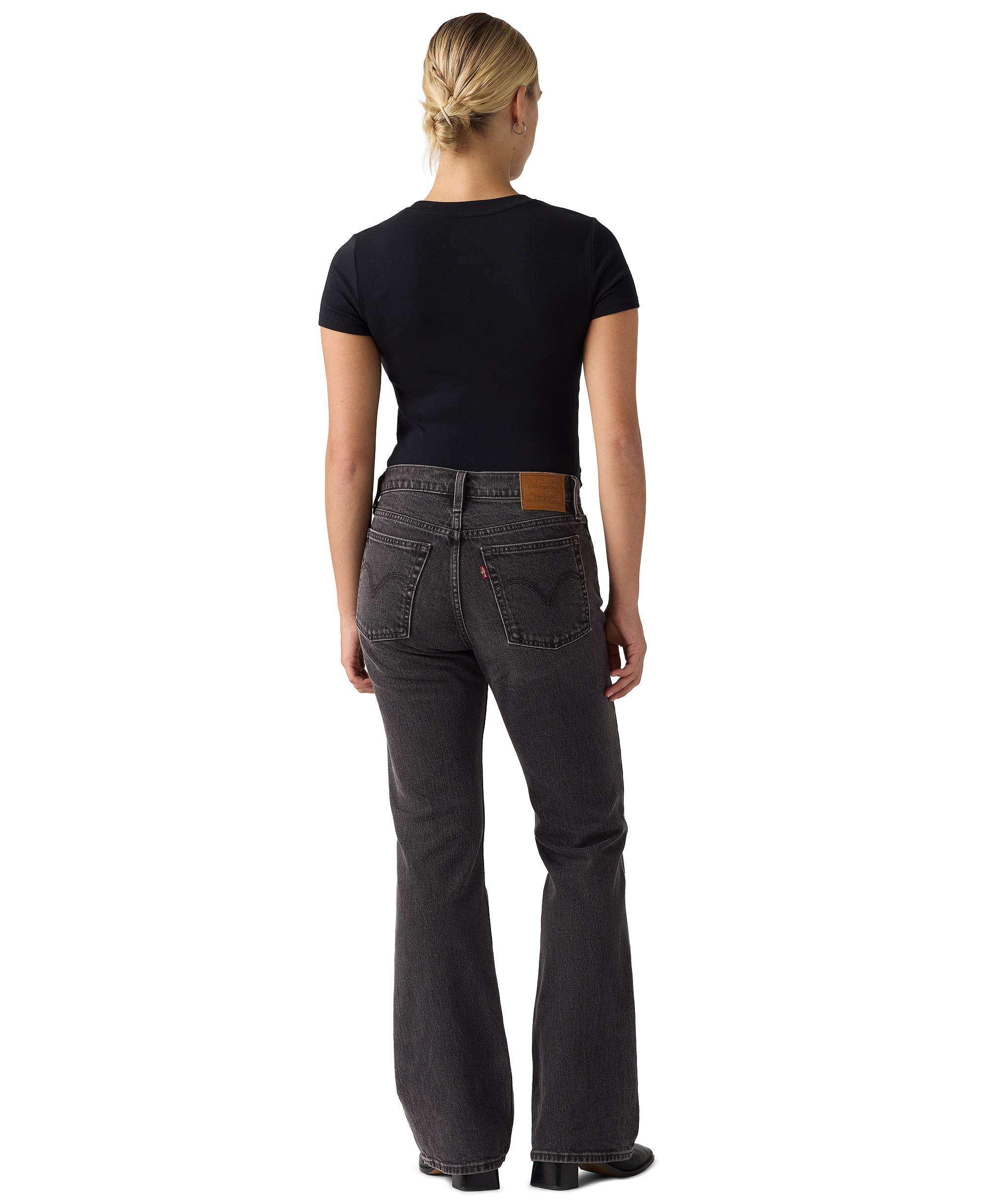 Levi's Premium Women's Wedgie Boot High-Rise Jeans - On The Tow