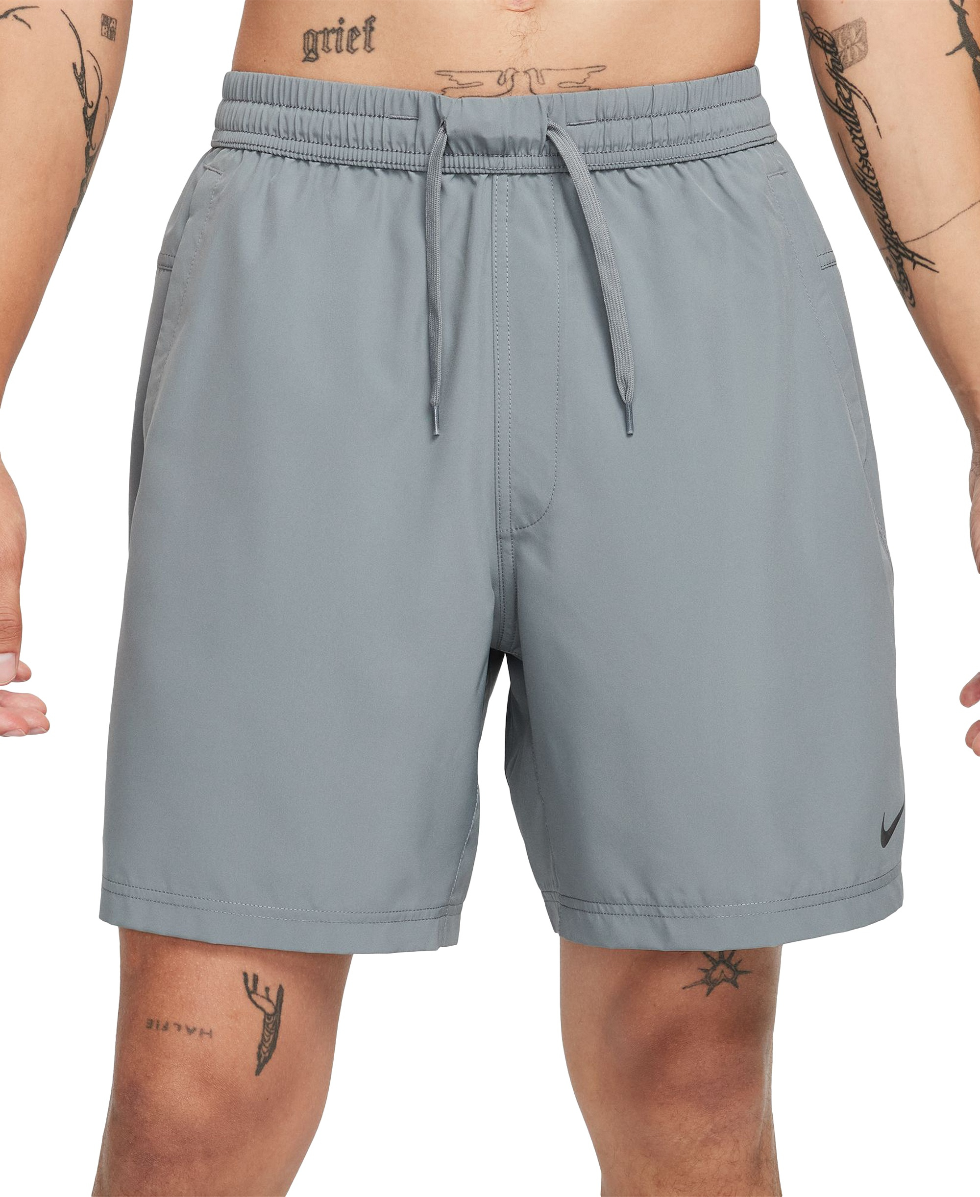 Nike Men's Form Dri-FIT Unlined Versatile 7" Shorts - Smoke Gray