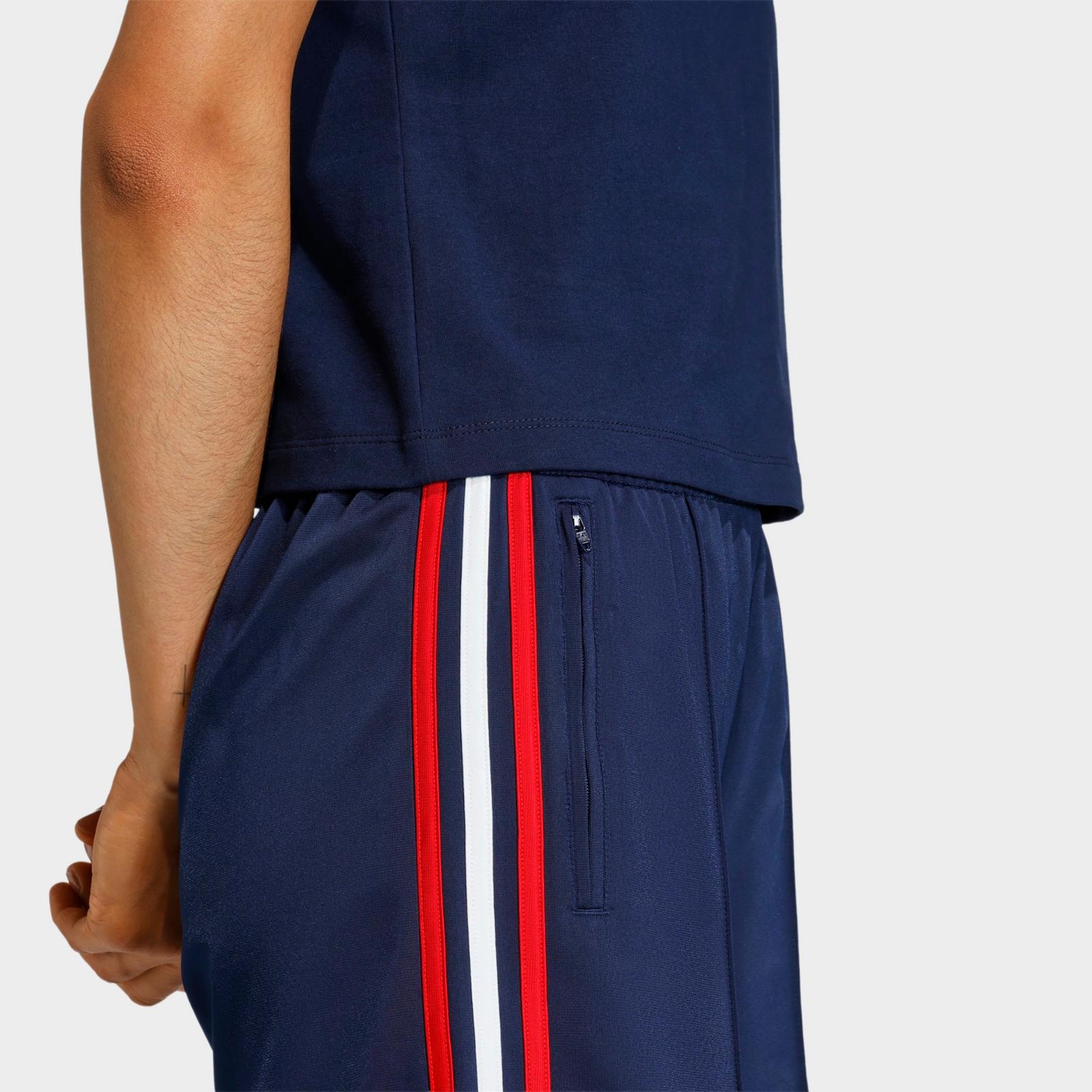 Women's adidas Originals Firebird Classic Shorts - Night Indigo/Better Scarlet/White - view 5
