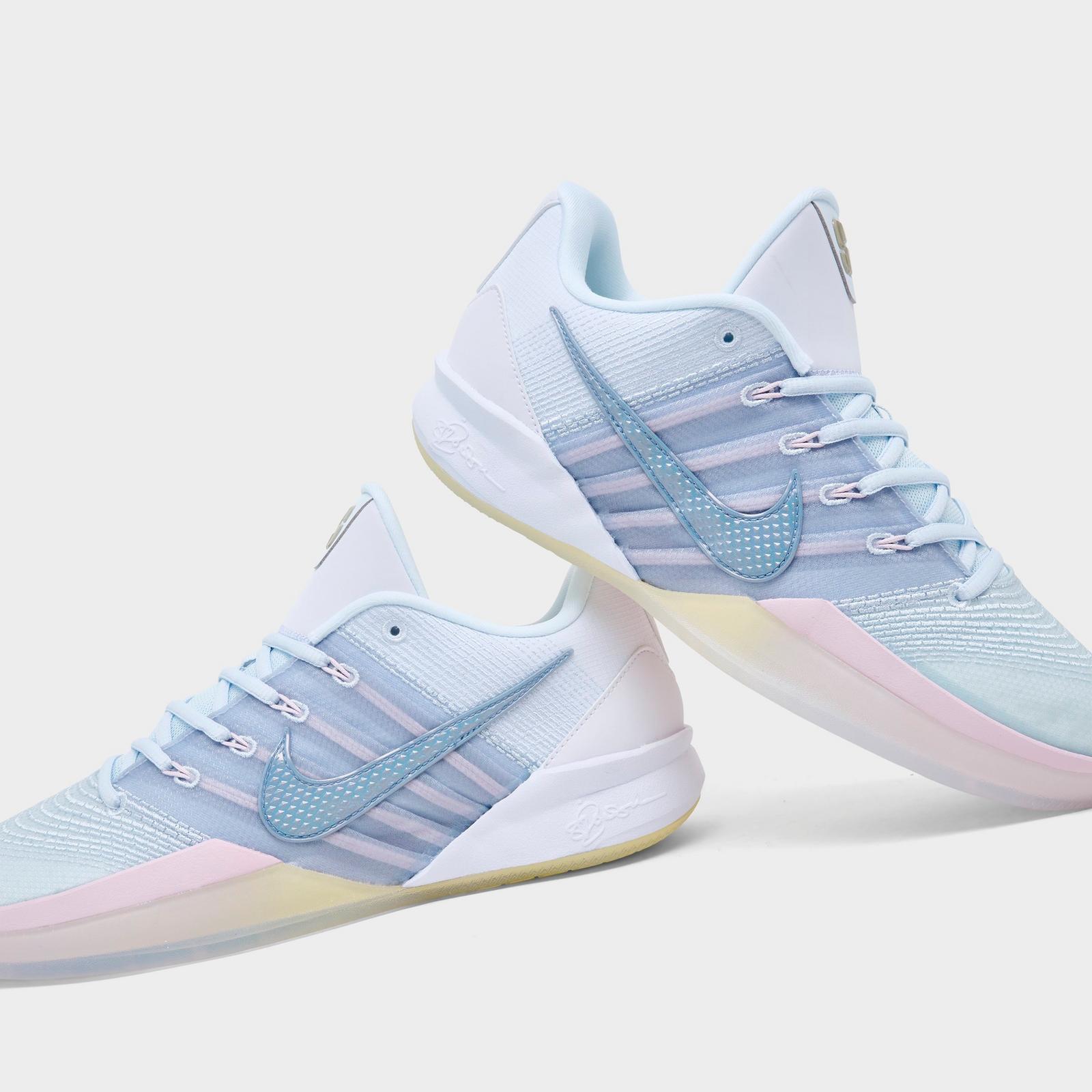 Nike Sabrina 3 Basketball Shoes - White/Football Grey/Bleached Lilac/Dusty Purple