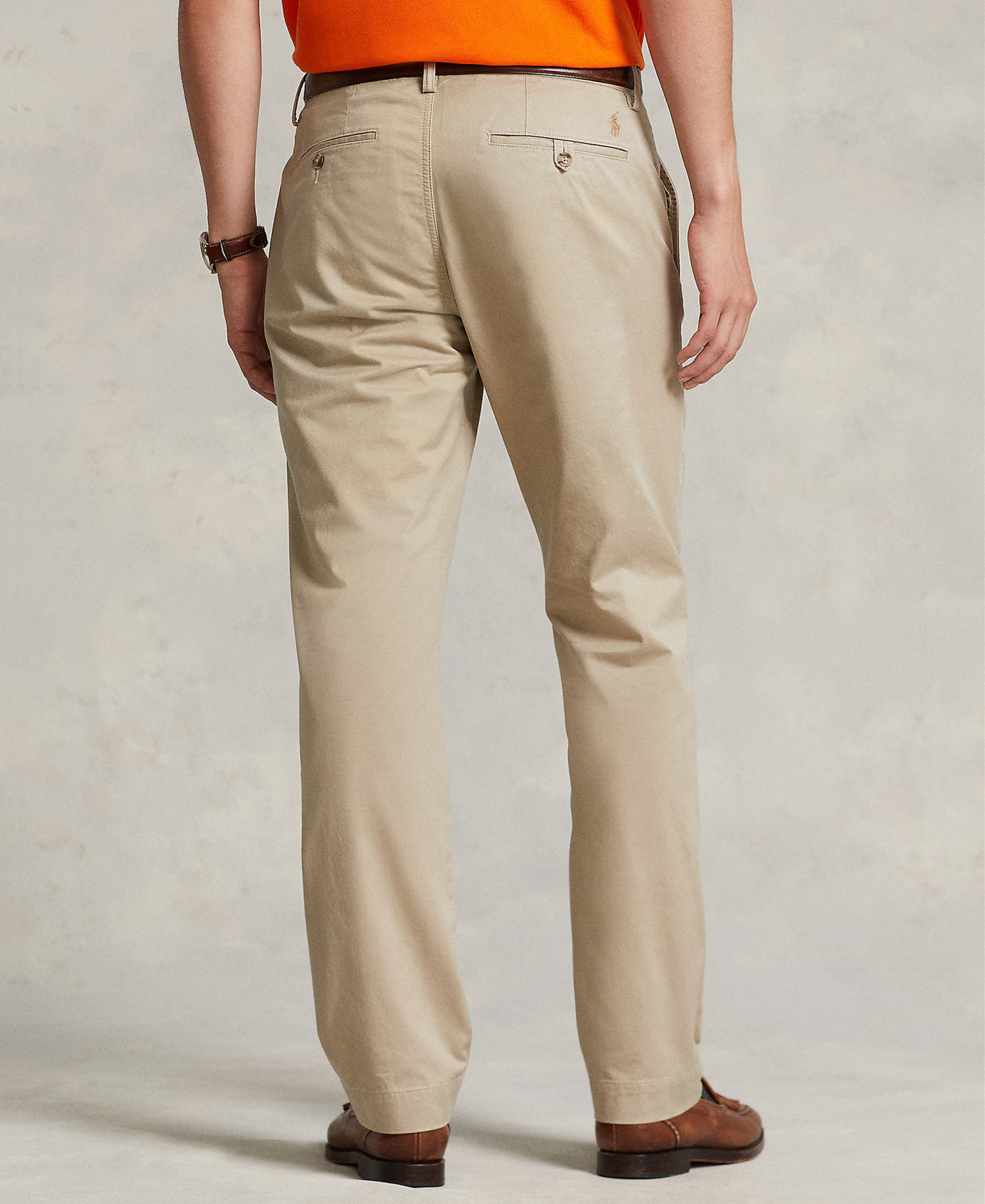 Polo Ralph Lauren Men's Straight-Fit Stretch Chino Pants - Classic Tan